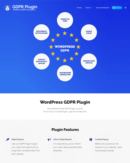 WordPress GDPR Plugin