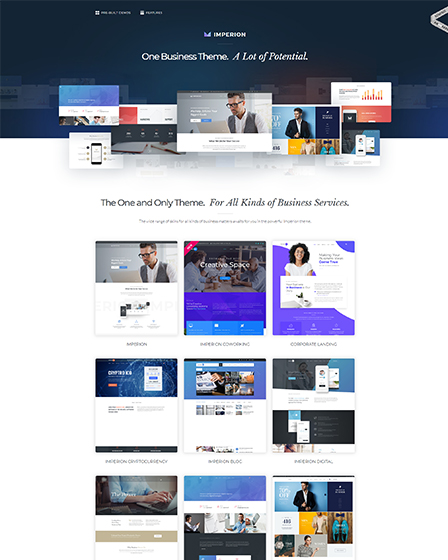 Imperion - Multipurpose Corporate WordPress Theme | InkThemes