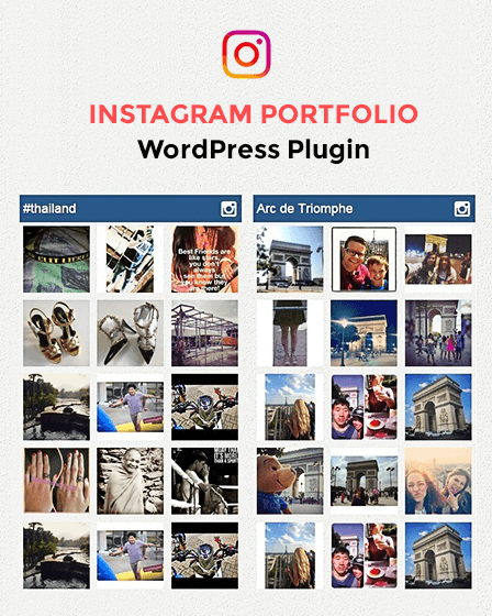 Instagram Portfolio WordPress Plugin