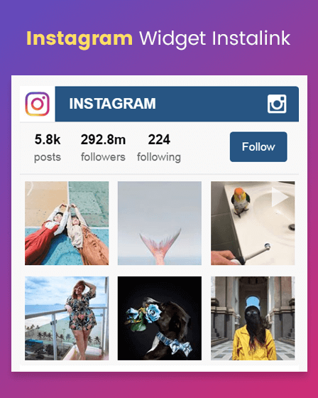 Instagram Plugin For WordPress