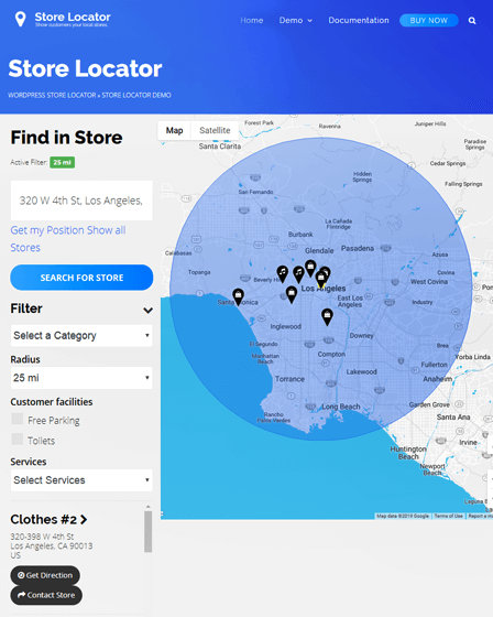 WP Store Locator Plugin