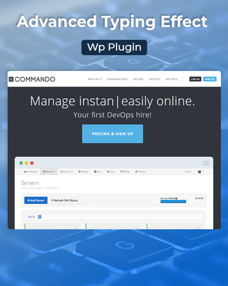 Typing Effect WordPress Plugin