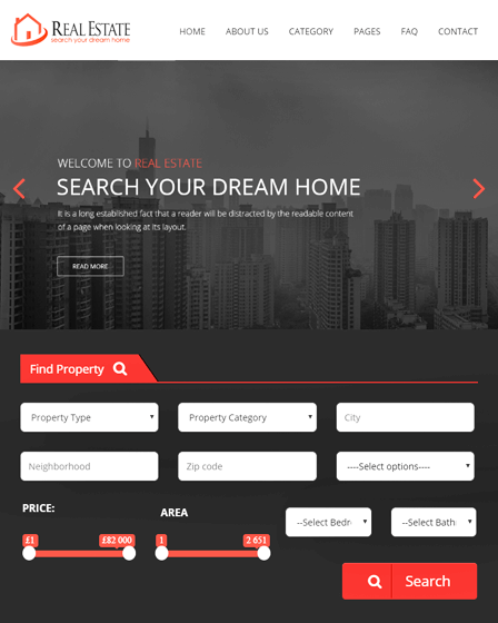 Real Estate Website PHP Script