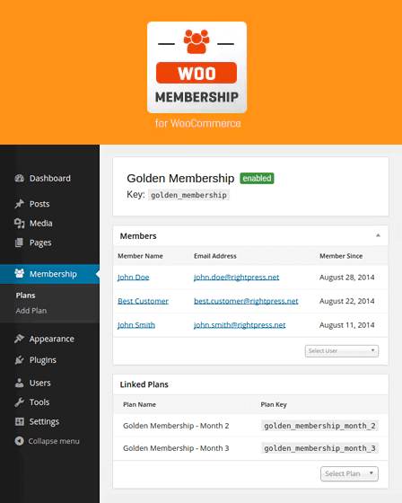 WooCommerce Membership Plugin