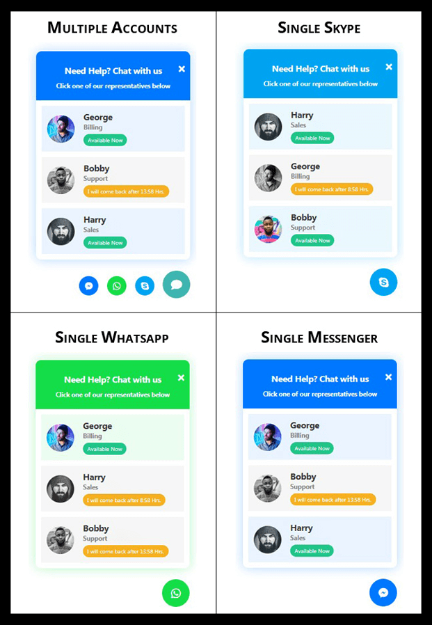 Soch WordPress Social Chat Support Plugin InkThemes