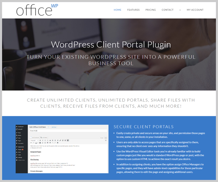 OfficeWP - Client Portal WordPress Plugin