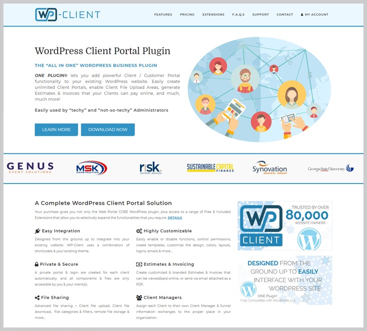 WP-Client - Client Portal WordPress Plugin