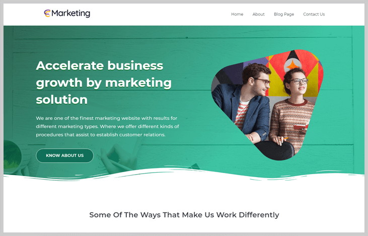 Marketing - Elementor WordPress Themes