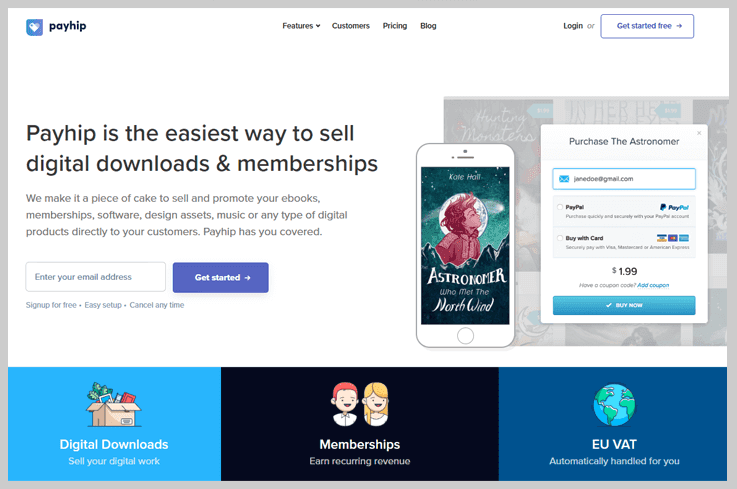 Payhip - Membership Subscription Payment Service