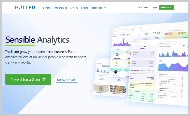 Putler - PayPal Analytics Software