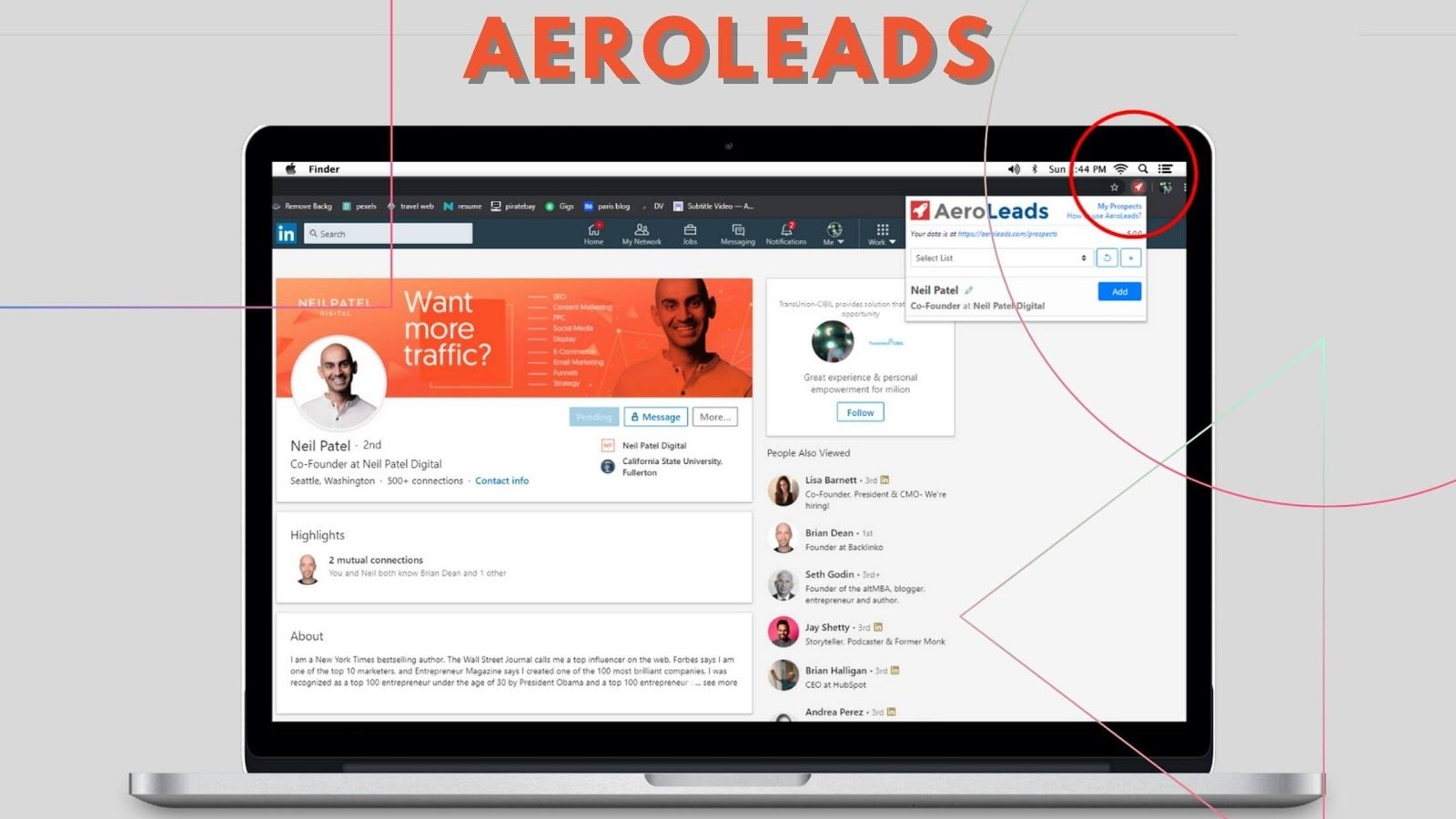 AeroLeads Email Finder Tool