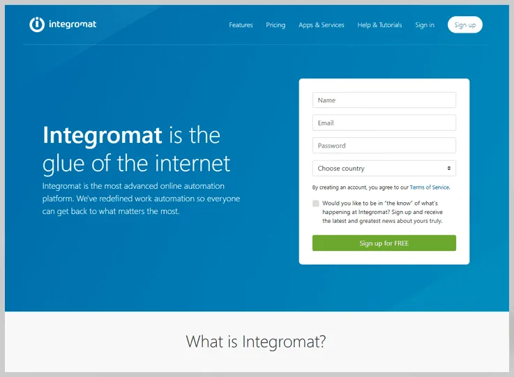 Integromat - Automation Software